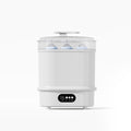 6-in-1 Baby Bottle Sterilizer and Dryer, Steam Cleaning Function with Hot Air Drying, Storage Mode and Digital Control for Home Use