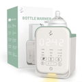 10-in-1 Baby Bottle Warmer, Fast Heating with Timer & Memory, Precise Temp Control, Thaw & Steam Mode, Auto Shutoff, White