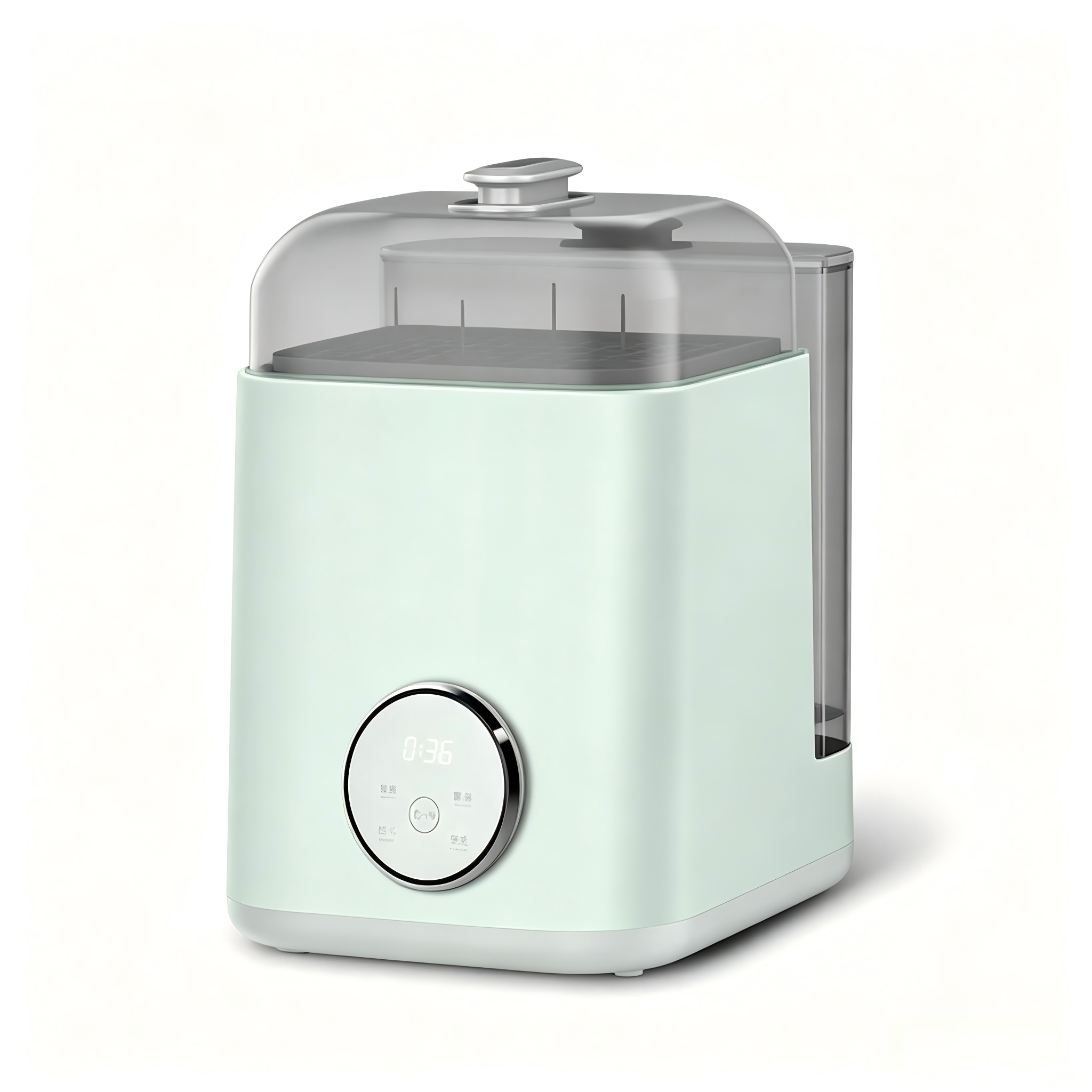 Baby Bottle Washer and Dryer, Automatic Cleaning Machine with Drying and Storage Functions for Bottles and Accessories
