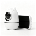 Portable Video Baby Monitor with 5" Screen, Remote Camera Angle Control, Night Vision and Two-Way Audio
