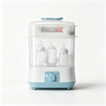 4-in-1 Baby Bottle Cleaning and Drying Machine, Steam Clean, Hot Air Dry, Storage Mode with Digital Timer