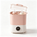 Lreya 4-in-1 Baby Bottle Sterilizer and Dryer, Electric Steam Sterilizer with Auto Drying, Bottle Warmer and Storage for Baby Bottles, Nipples and Breast Pump Parts
