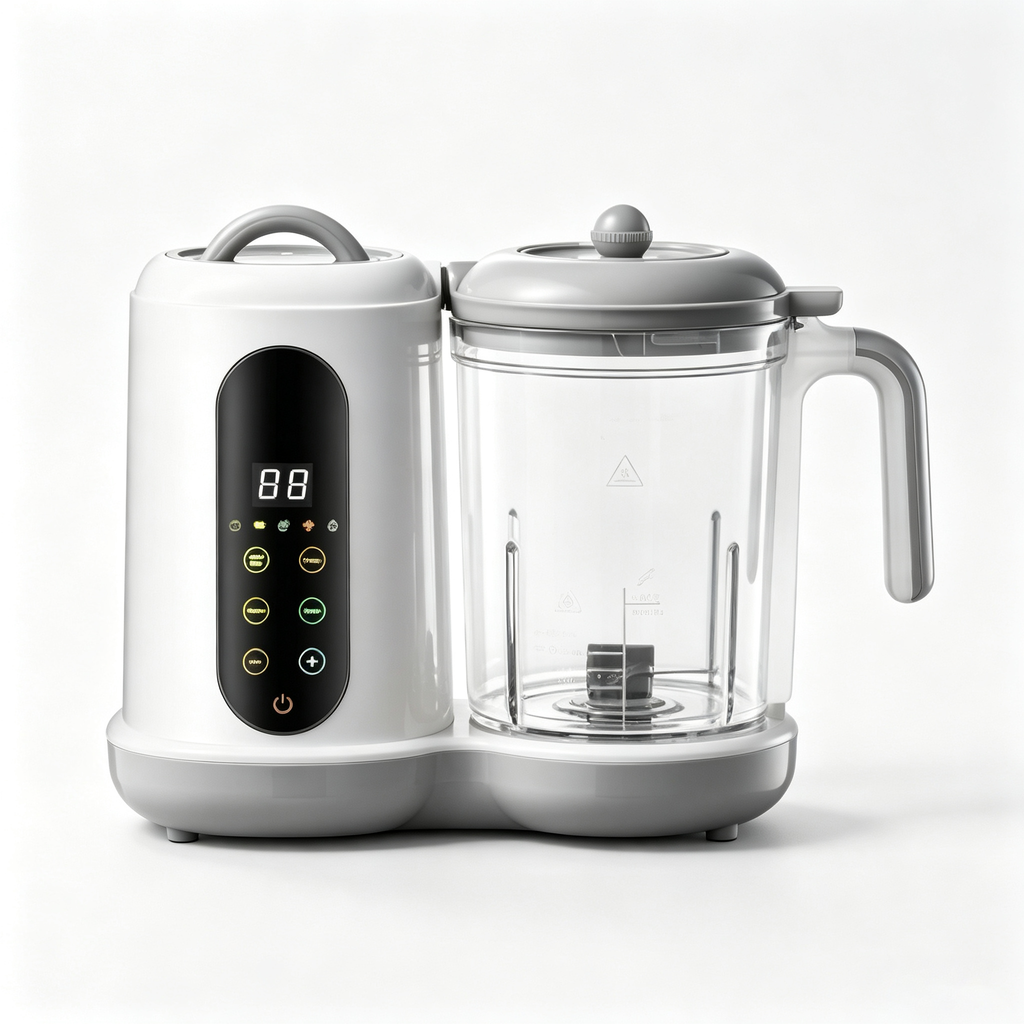 All-in-One Baby Food Maker, Steamer and Blender with Puree Function, Multi-Function Kitchen Appliance for Home Use