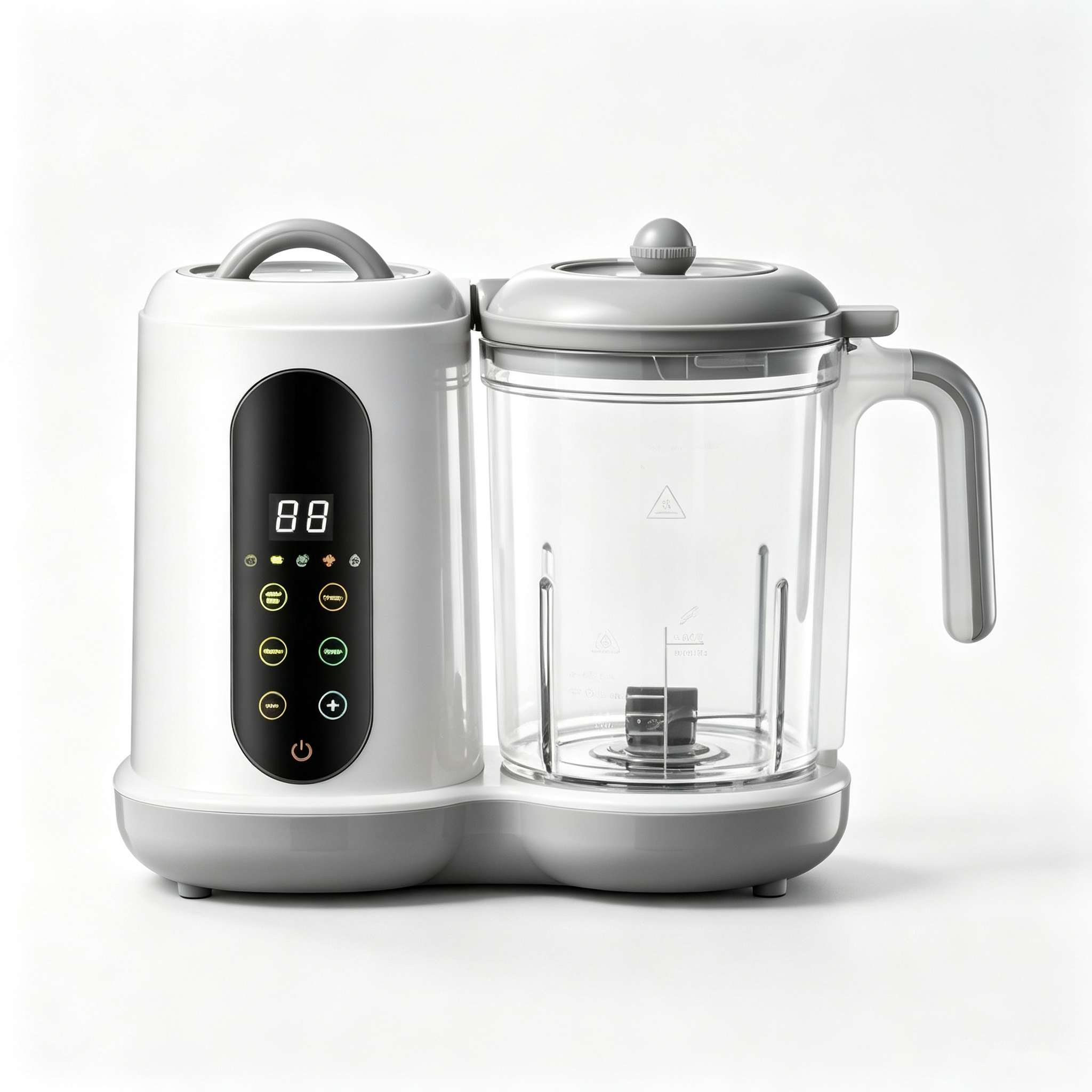 All-in-One Baby Food Maker, Steamer and Blender with Puree Function, Multi-Function Kitchen Appliance for Home Use