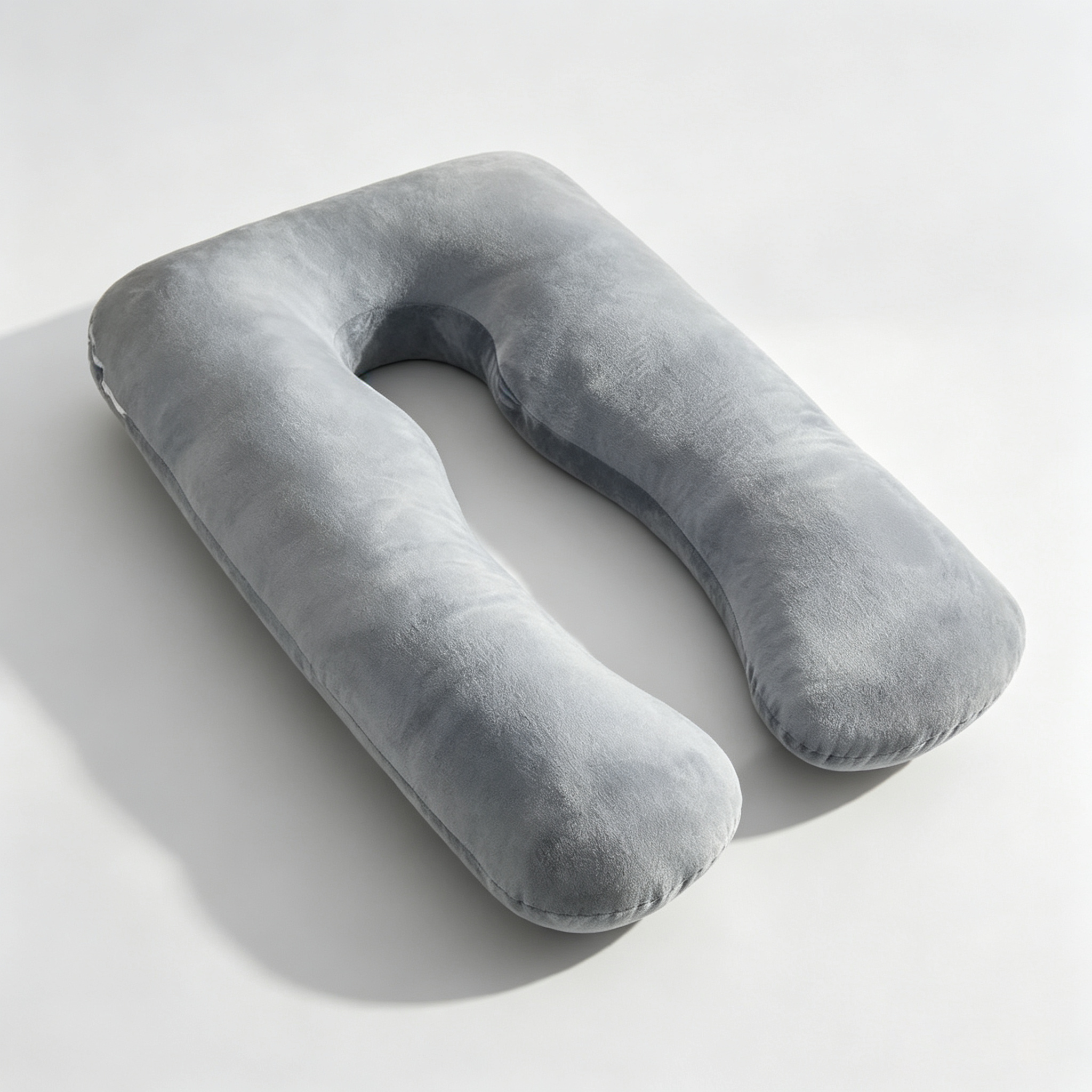 U Shape Pregnancy Pillow, 57 Inch Full Body Maternity Pillow with Removable Washable Cover, Soft Filling Cushion for Home Use