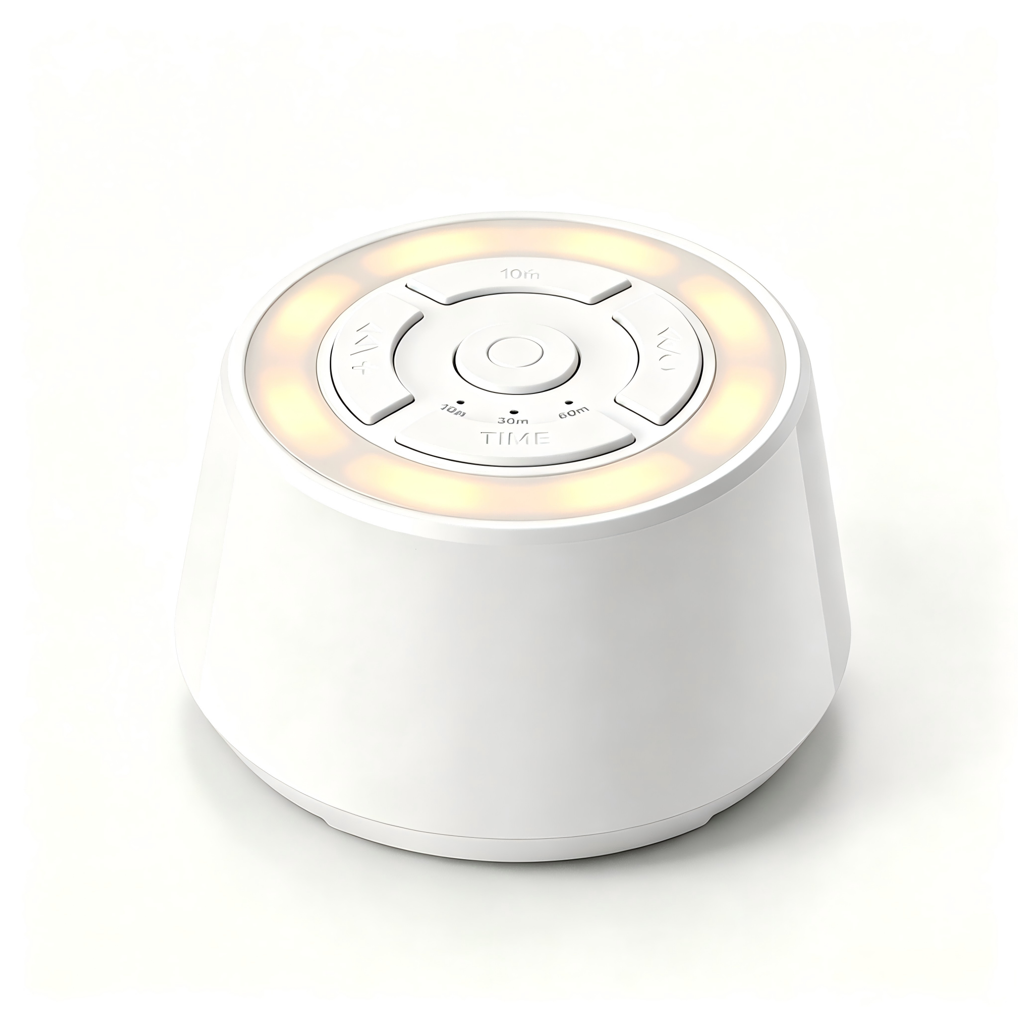 Clip-On Portable Baby Sound Machine with Adjustable Night Light, 20 Built-In Audio Tracks & Auto Timer