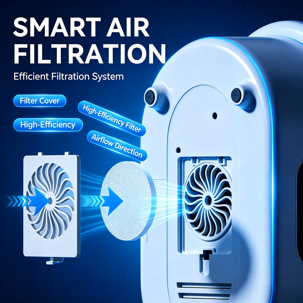Electric Bottle Sterilizer and Dryer, Steam Function Bottle Cleaner with Hot Air Drying and Timer Settings for Home