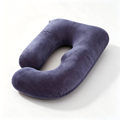 Full Body Pregnancy Pillow, U Shaped Maternity Pillow with Soft Cushion Filling and Washable Cover, Large Bed Pillow for Home